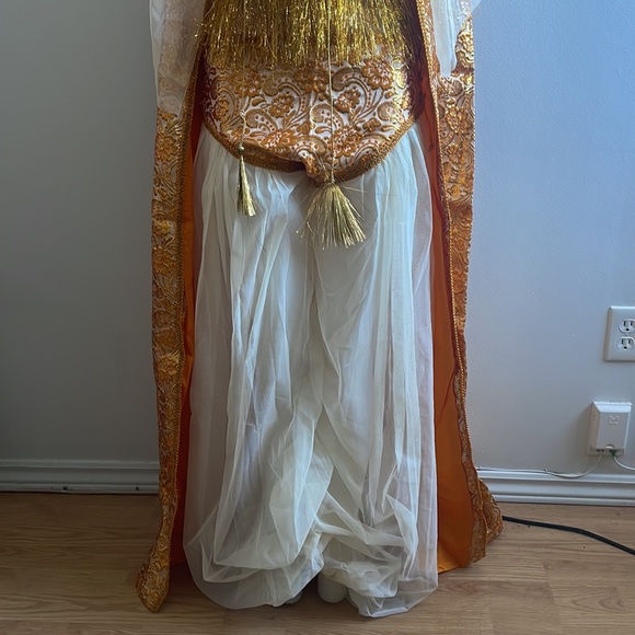 Vintage Middle Eastern Halloween Costume Veil - Picture 2 of 10